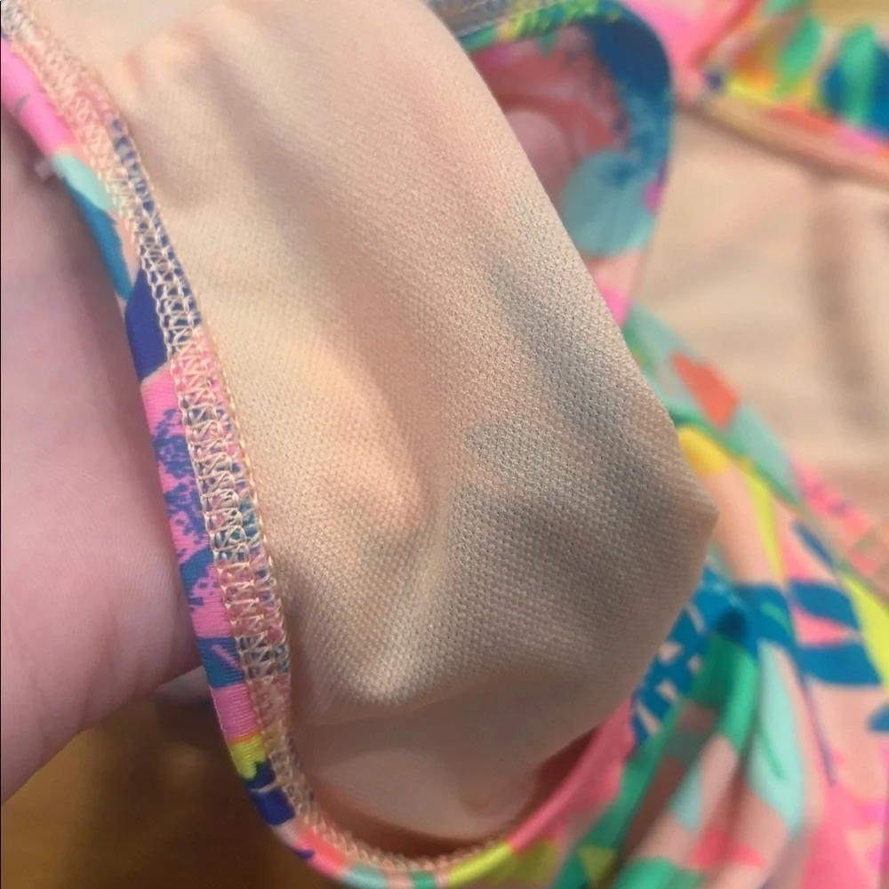 Cat & Jack Multicolor Floral Kids Swim One Piece